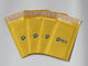 подгоняйте желтого отправителя пузыря Kraft печатания, снабдил сумки подкладкой почтового сбора пересылая 165*200+40mm и 150*180+40mm